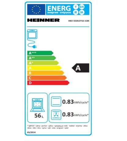 HEINNER BUILT-IN OVEN HBO-S569LDTGC-GB - Image 5