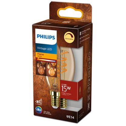 Philips Classic B35 vintage LED bulb - Image 2