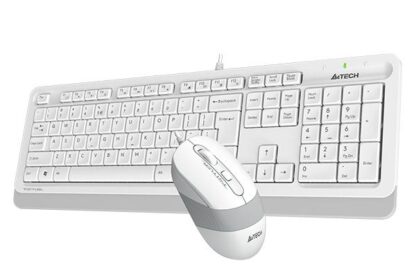 KIT A4TECH F1010-W WHITE USB - Image 3