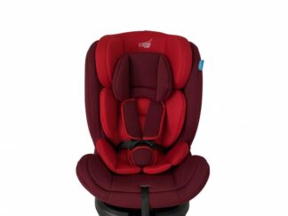 Isofix swivel car seat, 0-36kg, red