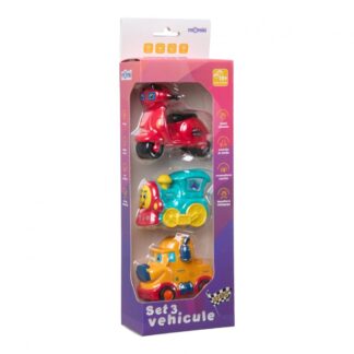 SET OF 3 INERTIA DRIVEN VEHICLES