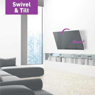65 "Swivel and Tilt Patented TV 13" Wall