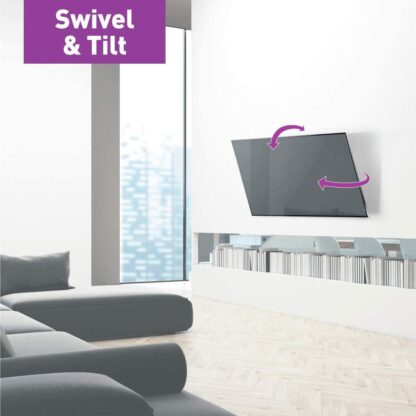 65 "Swivel and Tilt Patented TV 13" Wall - Image 3