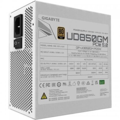 SURSA GB UD850GM PG5 80 PLUS GOLD WHITE - Image 3