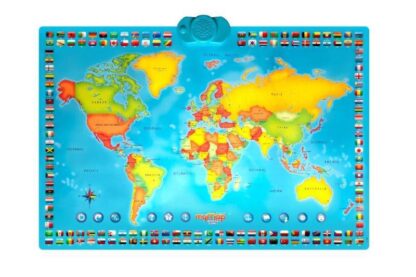 Harta interactiva a lumii bilingv RO-EN