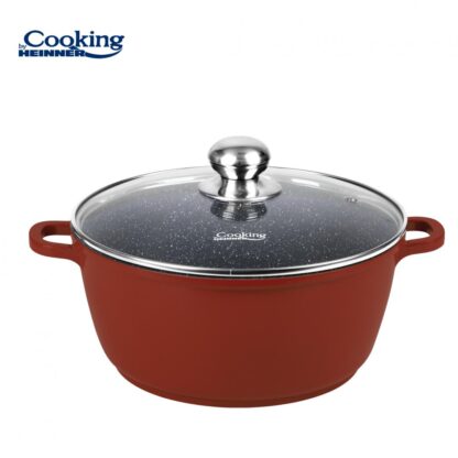 Aluminum Pot + Lid 30X13.5CM, 8L, CALABRIA