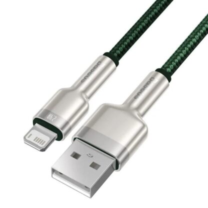 Cable Baseus Cafule Lightning, 2m, green - Image 2