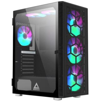 Montech X3 Glass Midi-Tower RGB Temp G Black