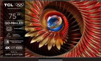 Mini LED TV 4K 75''(189 cm) TCL 75Q8C