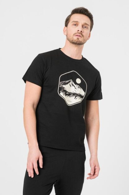 Moldovan Men's Casual T-Shirt Black-M - Image 4
