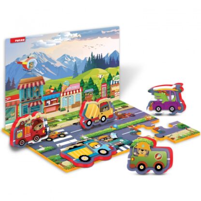 TRAFFIC PUZZLE, 17 PIECES - Image 2