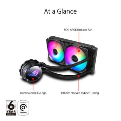 CPU Cooler Asus ROG Strix LC II 240 ARGB - Image 3