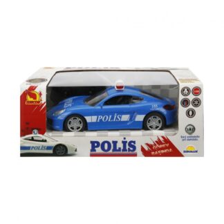 POLICE REMOTE CONTROL CAR, 1:20, AZTEC