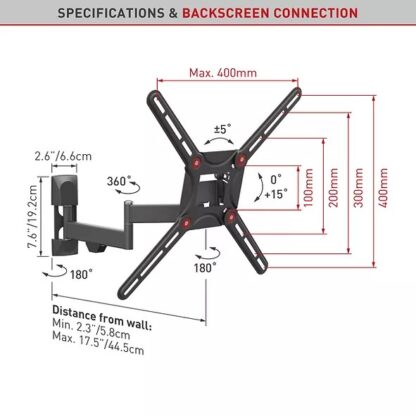 Flat/curved WALL MOUNT 3420.B - Image 2
