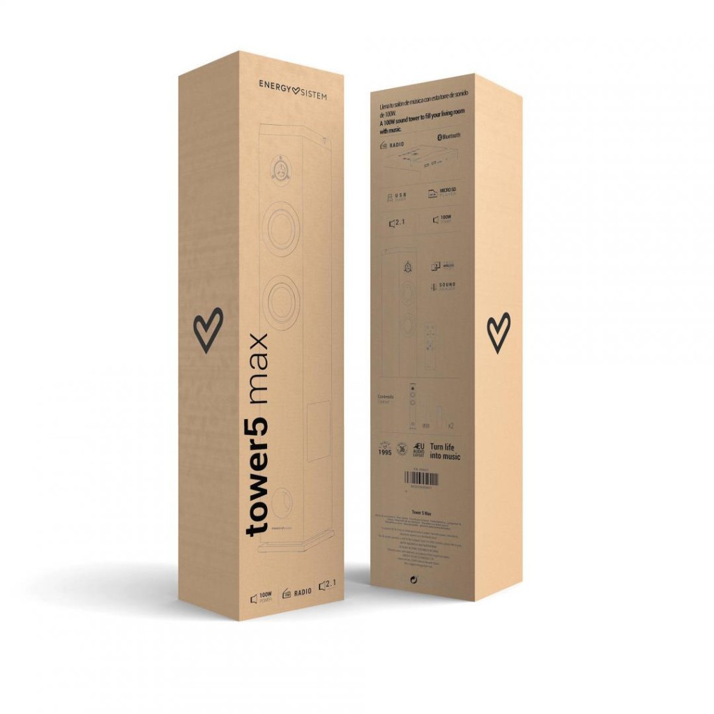 Sistem Audio 2.1 ES Tower 5 MAX 100W - Image 8