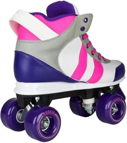 Rollers ROOKIE DELUXE 39.5 PINK GRAY PURPLE - Image 2
