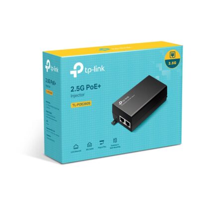 TP-LINK POE+ INJECTOR 2.5G TL-POE260S - Image 2