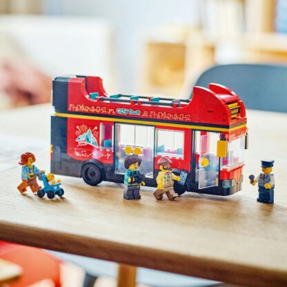 Red Double-Decker Sightseeing Bus 60407 - Image 5