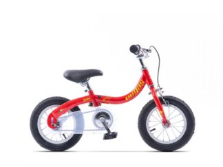 Children's bicycle Hawk 2in1 12'' RED