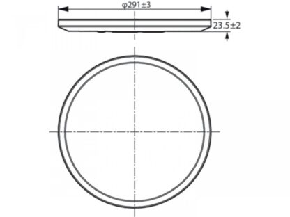 SUPER SLIM CEILING WIZ 16W BLACK 27-65K - Image 4