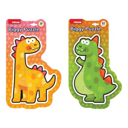 MAXI PUZZLE, 10 PIECES - GREEN - Image 2