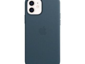 iPhone 12/12 Pro MagSafe Leat Case Blue