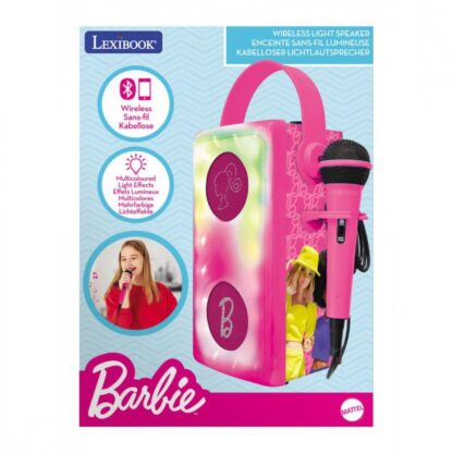 WIRED LIGHTS & MICROPHONE SPEAKER, BARBIE - Image 2