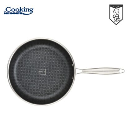 STAINLESS STEEL PAN 3 LAYERS 24X4.5, TITANIUM3 - Image 2