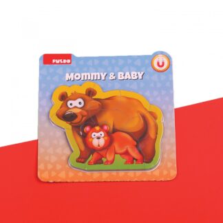 MOTHER AND CHILD PUZZLE, BEAR, 8 PIECES