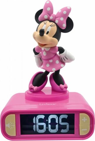 MINNIE M. 3D LIGHT ALARM CLOCK