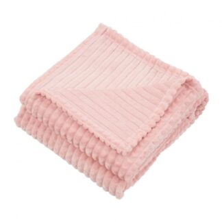 FLANNEL BLANKET 150X200 CM PINK