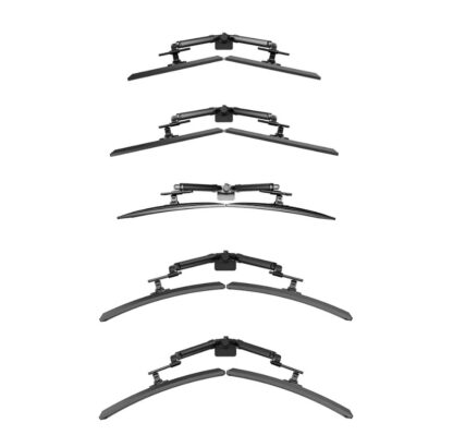 Neomounts double monitor desk stand 24"-34" black - Image 3
