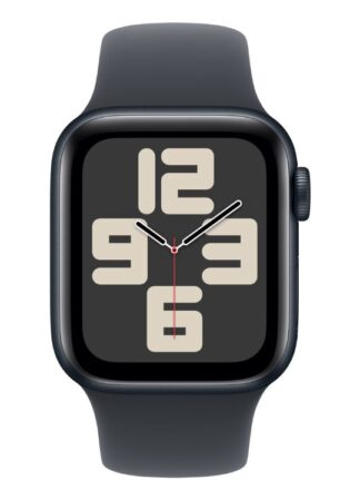 Apple Watch SE GPS 40mm Midnight Aluminium Case with Midnight Sport Band - M/L
