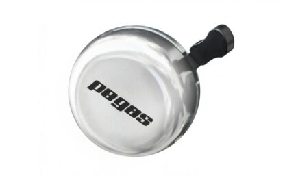 Bell Pegas, with Logo, Dim.: 55mm, Silver