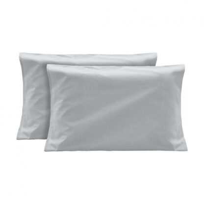 SET OF 2 PILLOW CASES 50X70 CM GREY
