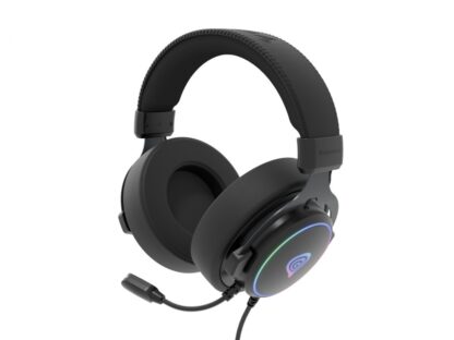 Genesis Neon 764 black wired headphones - Image 5