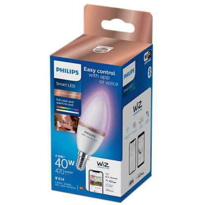 Philips smart RGB LED bulb, candle