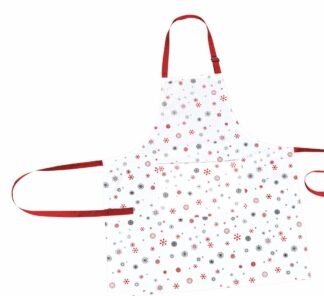 Kitchen apron - snow flakes