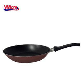 PRESSED ALUMINUM PAN 24x4CM, PRIMO, BROWN