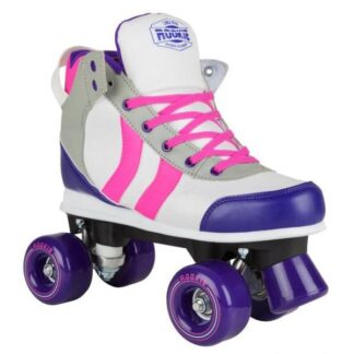 Rollers ROOKIE DELUXE 39.5 PINK GRAY PURPLE