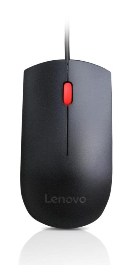 LENOVO MOUSE OPTICAL USB BLACK - Image 2
