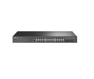 TP-Link Switch 24P-GB 4 10GE SFP L2 MANAGED UPS