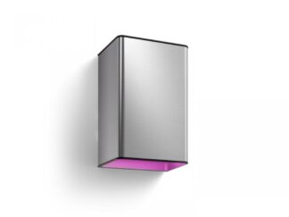 RESONATE HUE WACA WALL LANTERN INOX 2X8