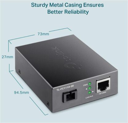 TP-LINK WDM MEDIA CONVERTER TL-FC111A-20 - Image 2