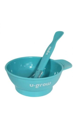 Bowl with lid and spoon, U-Grow