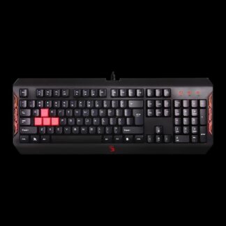 Wired keyboard A4Tech Q100 BL, black