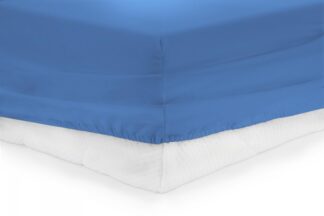 BED SHEET WITH ELASTIC 140X200 CM -BLUE