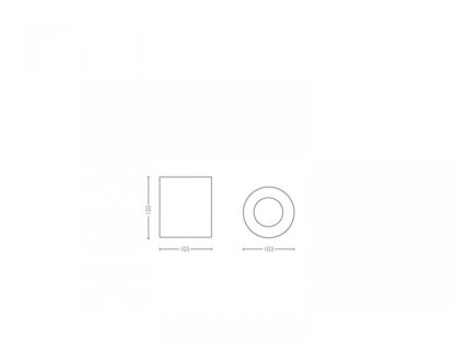 PILLAR HUE SINGLE SPOT BLACK 1X5W 230V - Image 4