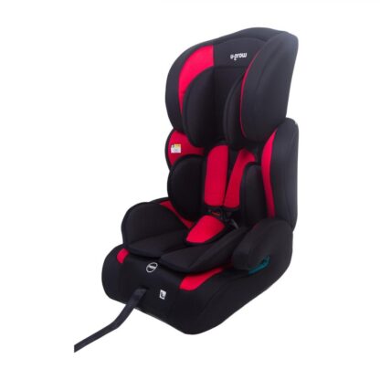 Car seat, 76-150 cm, red/black - Image 2