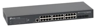 TP-Link Switch 24 Ports-GB 4 10GE SFP L2 MANAGED